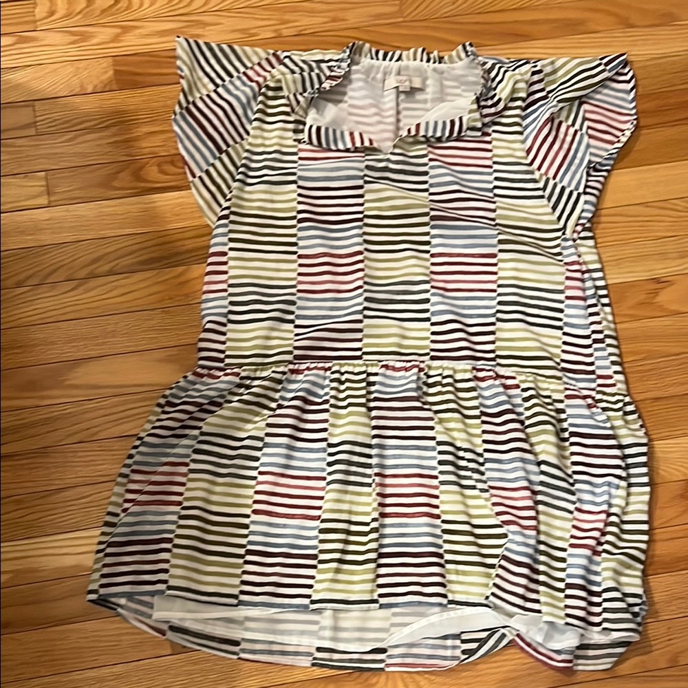 Striped Multicolor Women’s LOFT Dress